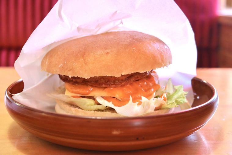 お月見フルムーンバーガー