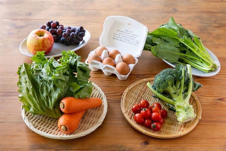 生活クラブの野菜、卵