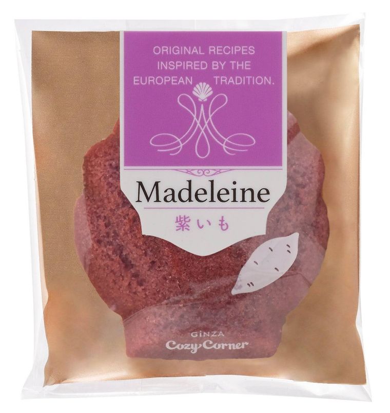 4. 紫いもマドレーヌ