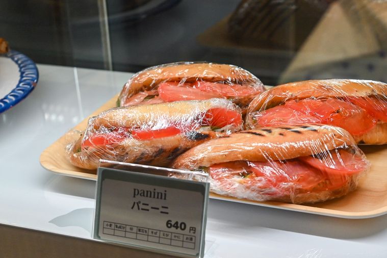 パニーニのアップ