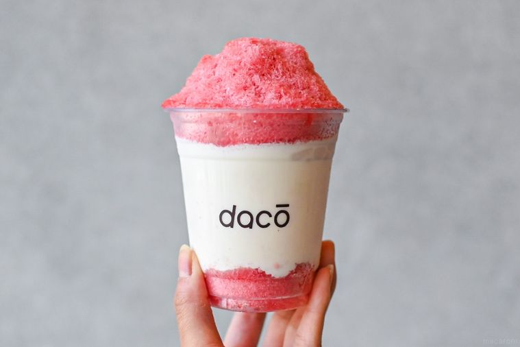 ポターチェを持っているところ