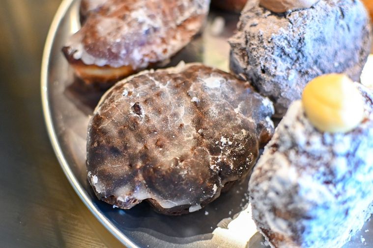 ドーナツのアップ