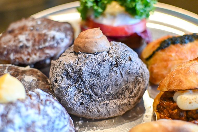 ドーナツのアップ