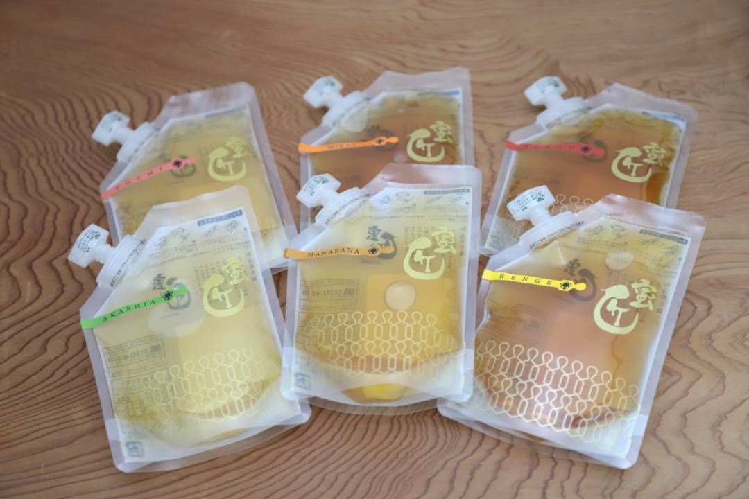 6種類のはちみつ