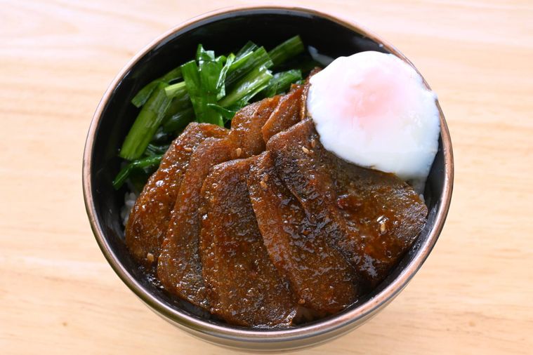 まるで肉 凍りこんにゃくで焼肉丼風代用レシピ