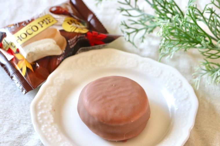 栗の生チョコパイ