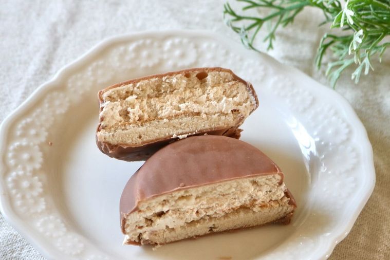 栗の生チョコパイ