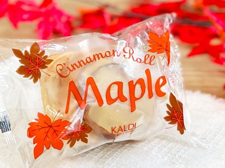 カルディのシナモンロールメープル