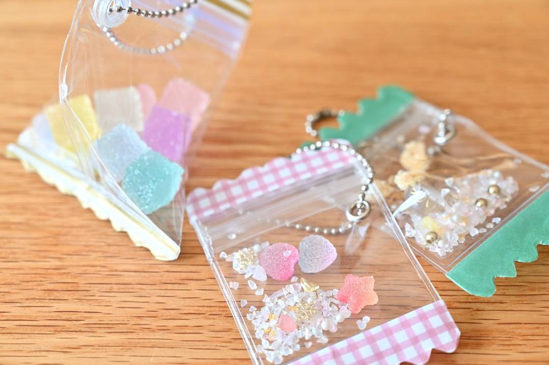 セリア】激かわキーホルダーが作れる神商品「キャンディーバッグ」を