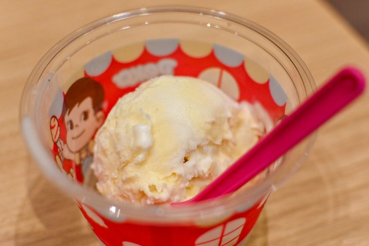 アイスのアップ