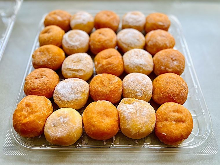 コストコのベニエのパッケージの蓋を取ったところ