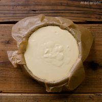 作り方 さつまいものバスクチーズケーキ