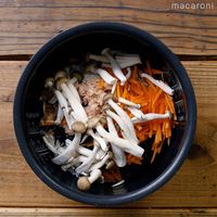 作り方 ひじきとツナの炊き込みご飯