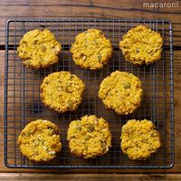 作り方 かぼちゃのオートミールクッキー