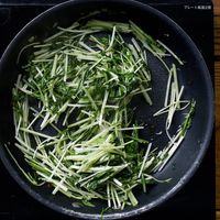 作り方 水菜のごま油炒め