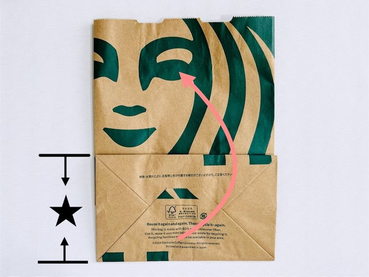 スターバックスの紙袋