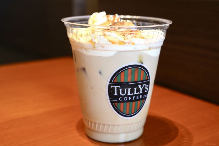 ほっこりカラメルOIMOラテの中身