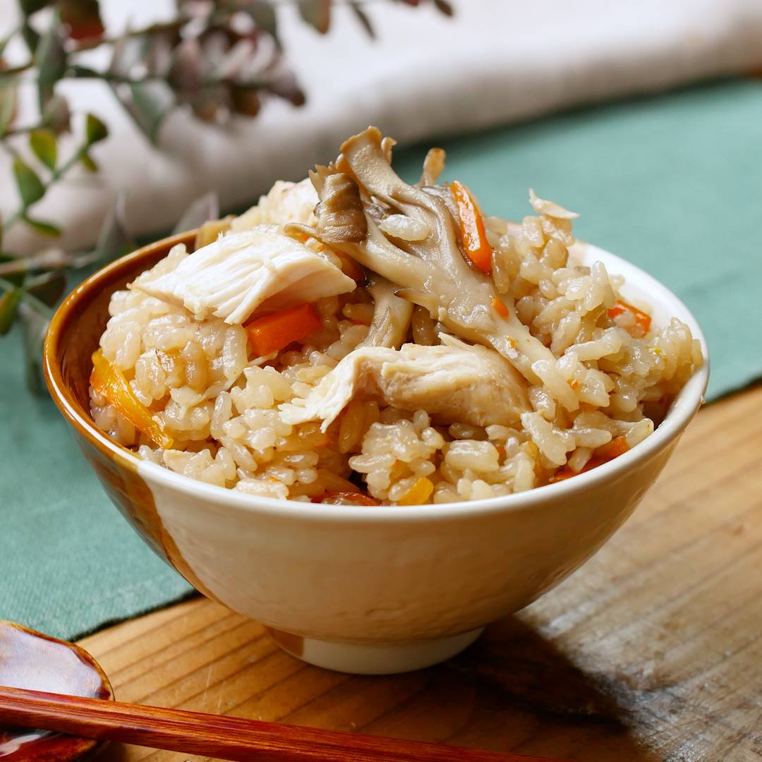 炊き込みご飯 ささみの炊き込みご飯 - macaroni