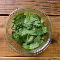 作り方 小松菜のキムチ和え