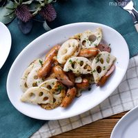 作り方 れんこんとウインナーのジャーマン風炒め