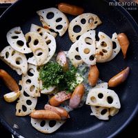 作り方 れんこんとウインナーのジャーマン風炒め
