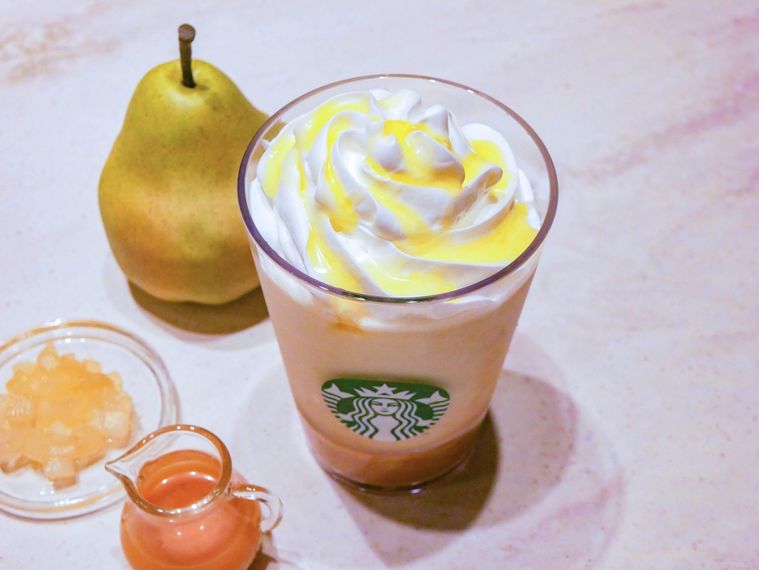 洋なし 生キャラメル フラペチーノ