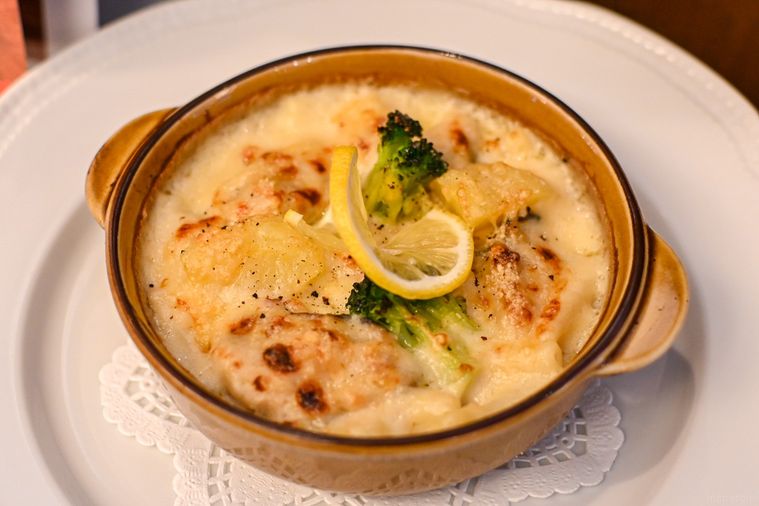 グラタンのアップ