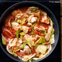 作り方 鶏もも肉とキャベツのトマト煮