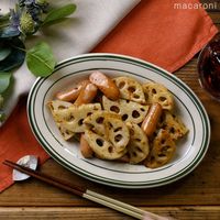 作り方 れんこんとウインナーのマスタード炒め