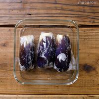 作り方 なすの梅肉和え