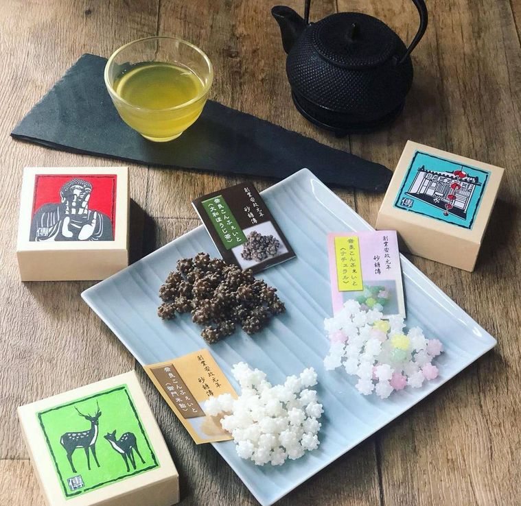 砂糖傳増尾商店の奈良こんふぇいと