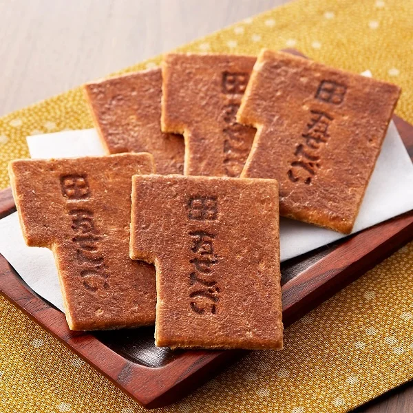 くつわ堂の瓦せんべい