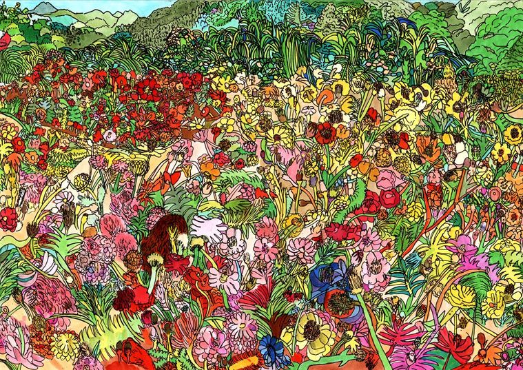 アートのアップ