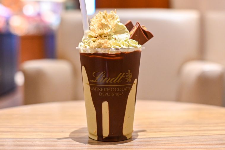 ドリンクを正面から