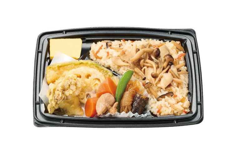 1. きのこ弁当