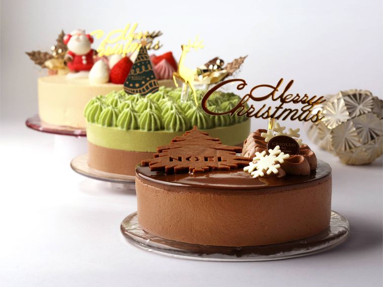 クリオロのクリスマスケーキ3種