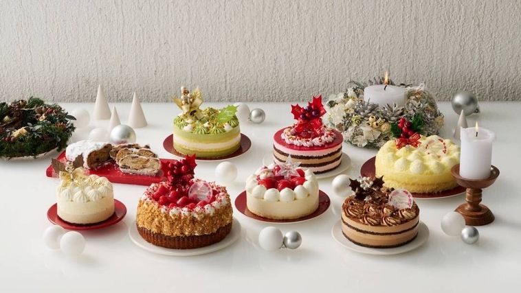 ルタオのクリスマスケーキ7種とバターシュトーレン