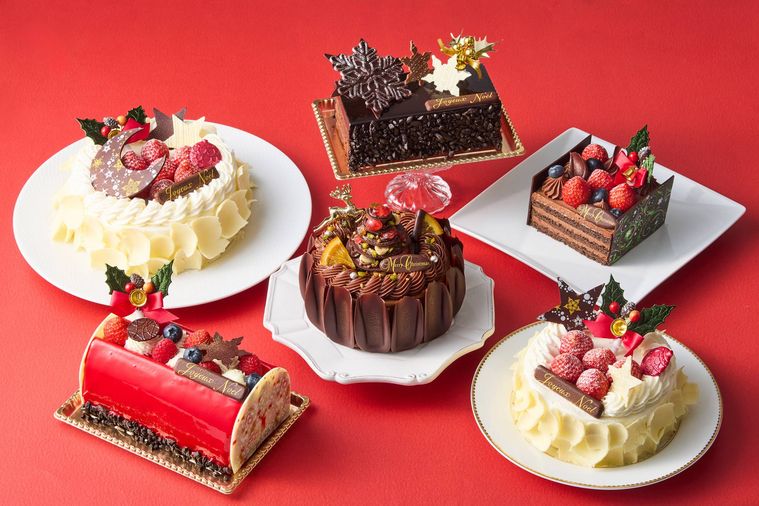 ベルアメールのクリスマスケーキ6種