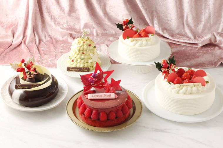 セバスチャン・ブイエのクリスマスケーキ5種