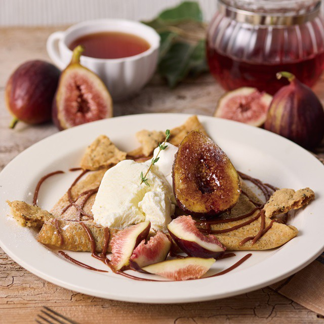 ラブアンドテーブルの自家製塩キャラメルソース キャラメリゼいちじくシナモンシュガー