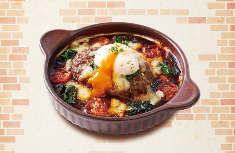 3. とろり月見ハンバーグドリア