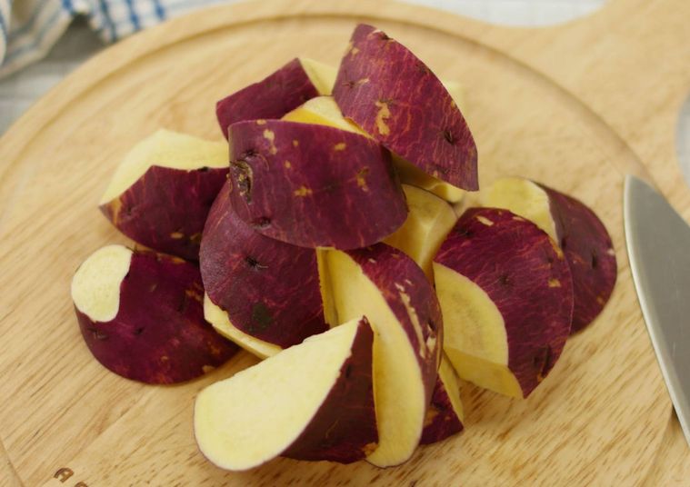 さつまいもの切り方乱切り