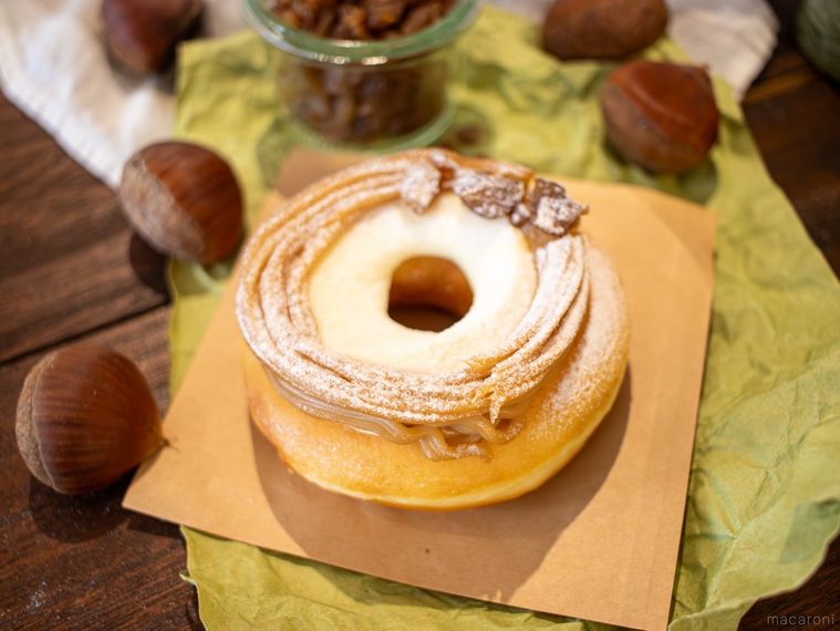 クリスピークリームドーナツモンブラン クリームと栗