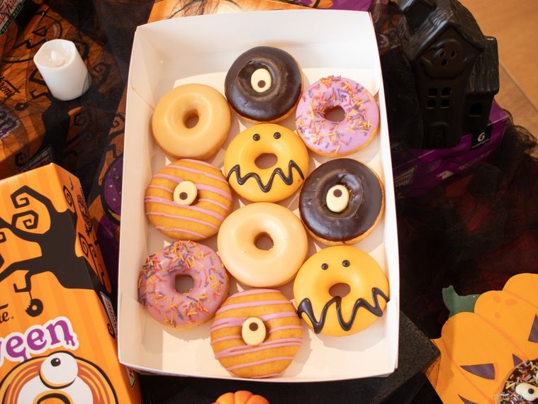 クリスピークリームドーナツハロウィンミニボックスハーフ