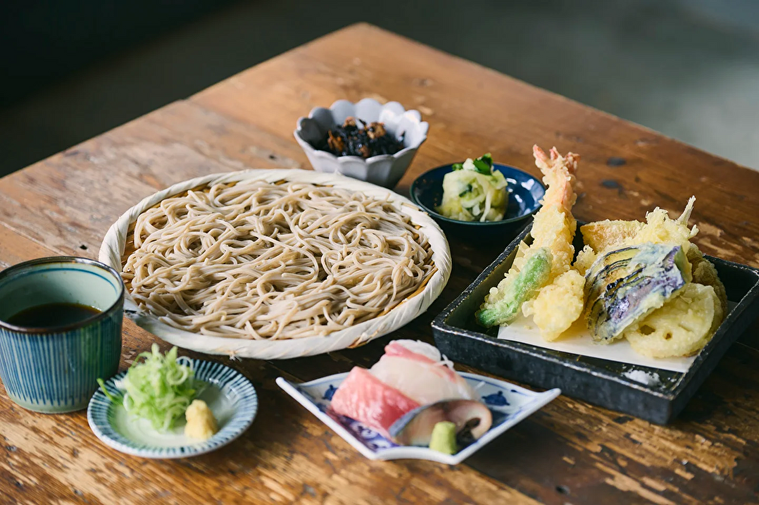 蕎麦の御膳のイメージ