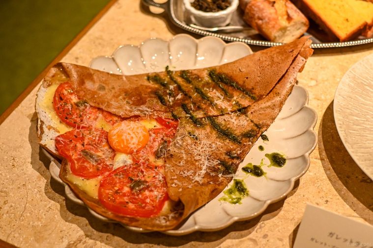 ガレットのアップ