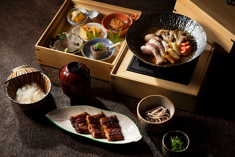 ランチの御膳のアップ