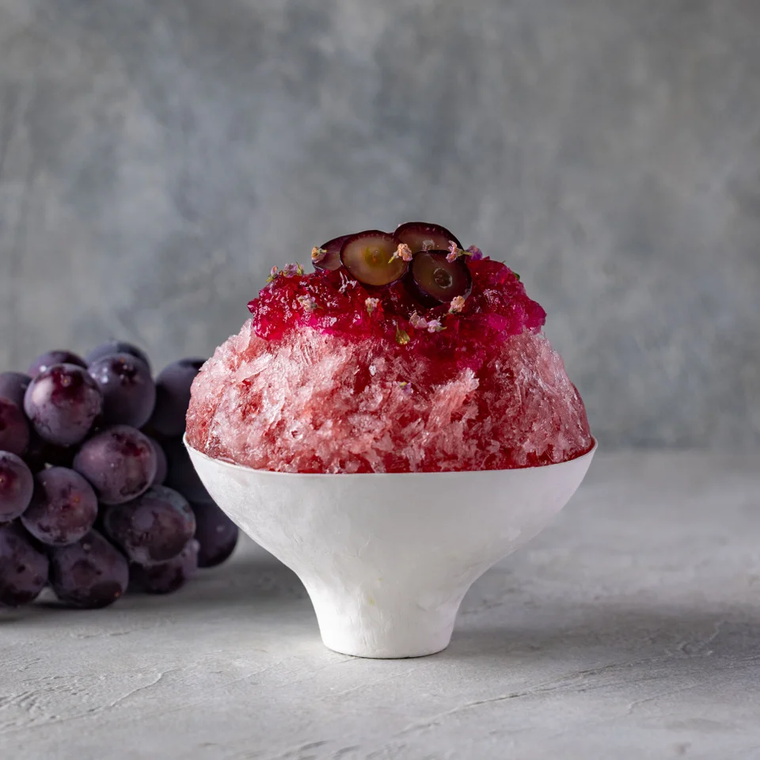 かき氷のアップ