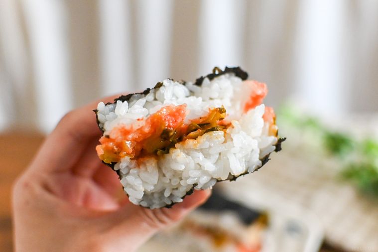 おむすびの断面