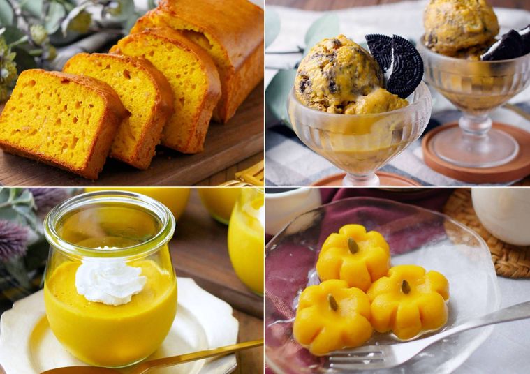 かぼちゃスイーツの画像